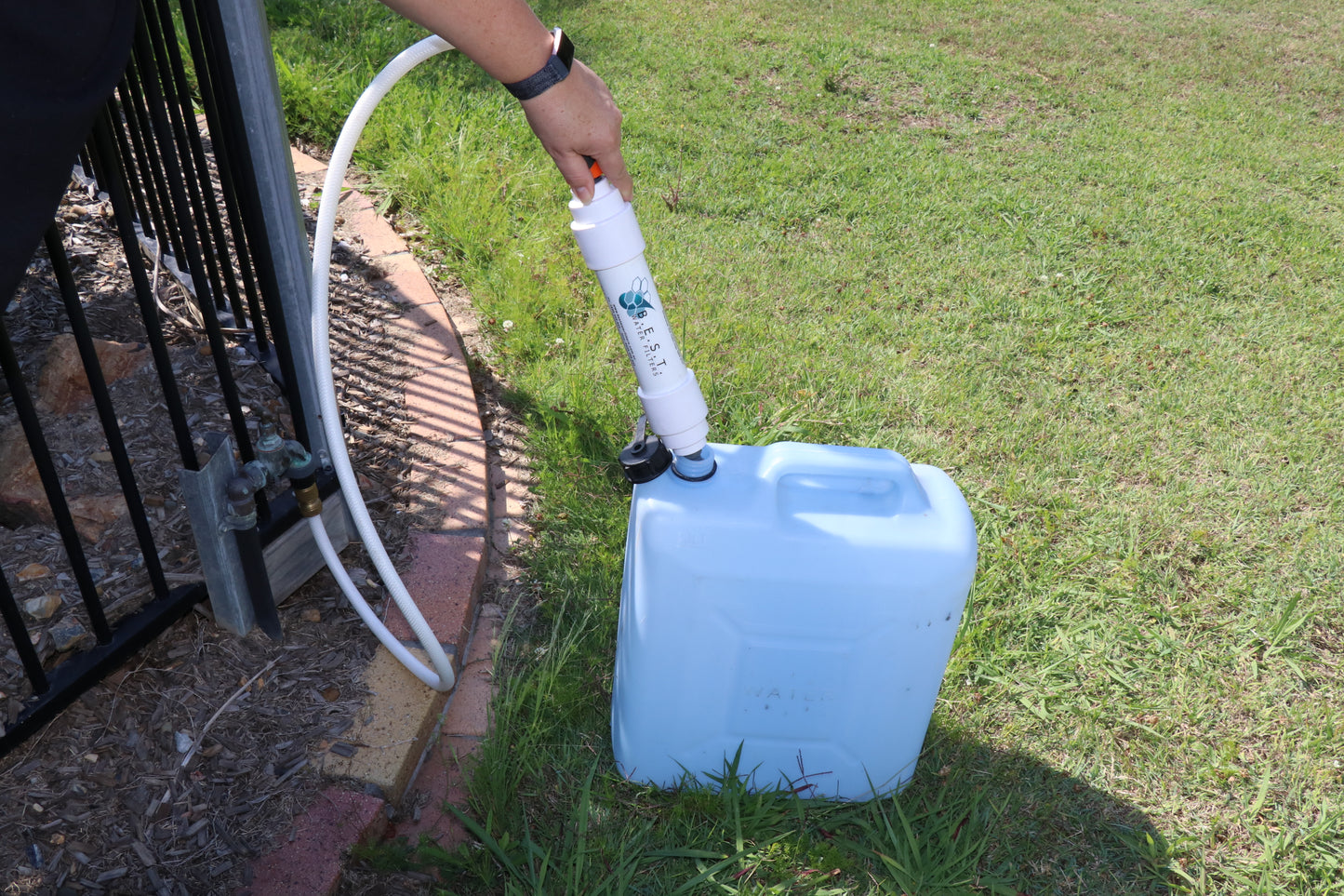 B.E.S.T. Inline Water Filter (Plastic Hose Fittings)