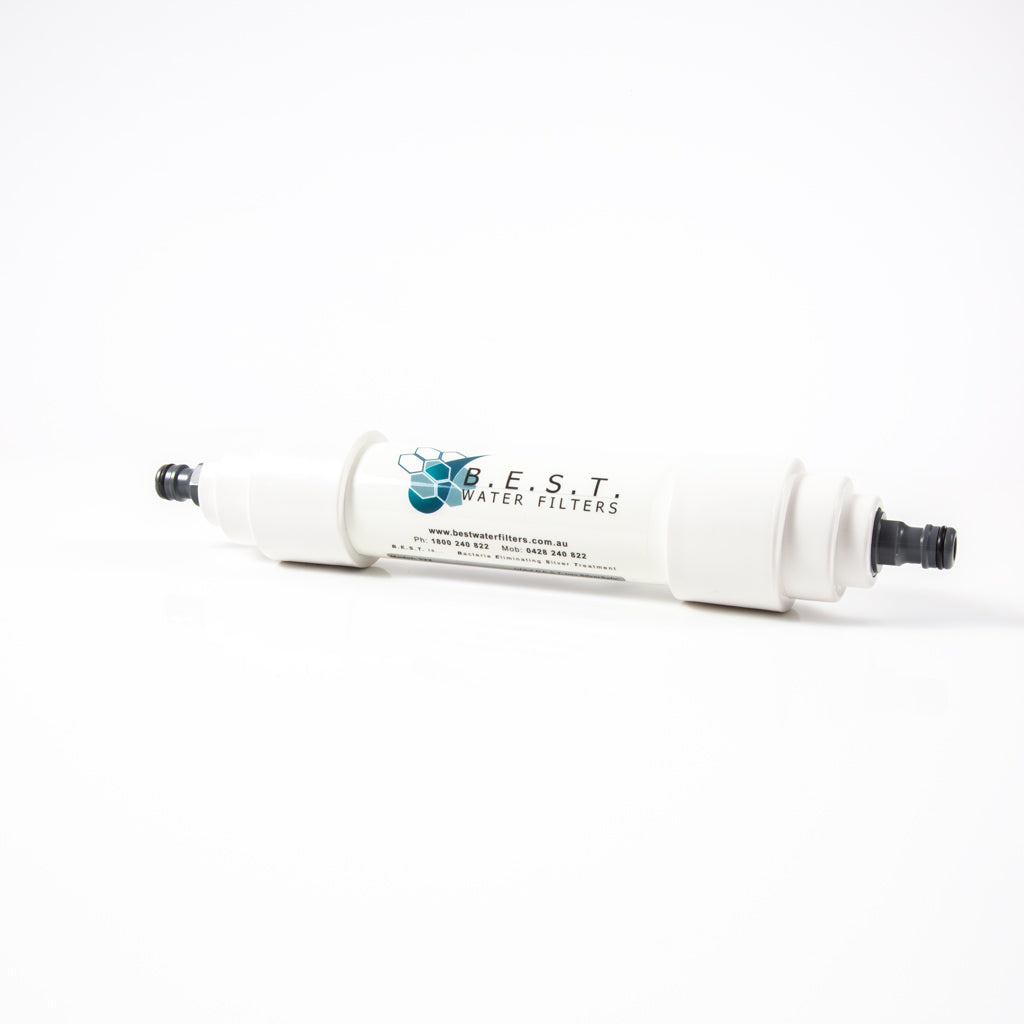 B.E.S.T. Inline Water Filter (Plastic Hose Fittings)